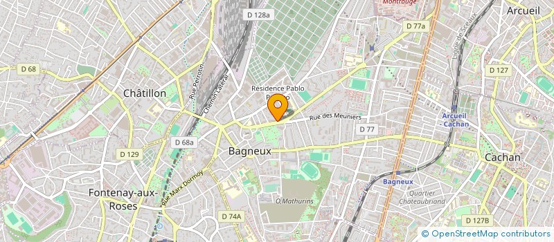 localisation de l'entreprise PRIDE OR DIE à BAGNEUX