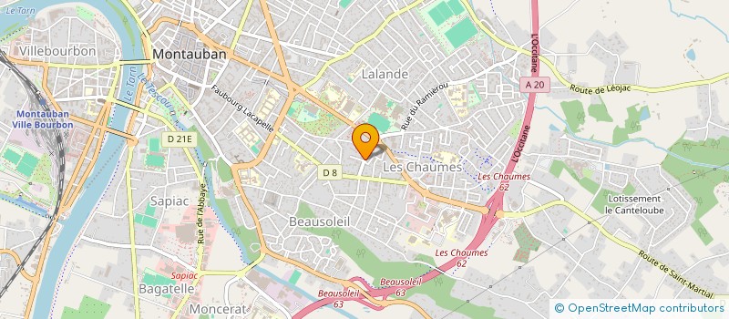 localisation de l'entreprise PRIDE82  MONTAUBAN