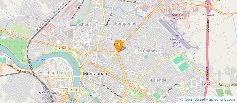 localisation de l'entreprise PRIEUR à MONTAUBAN