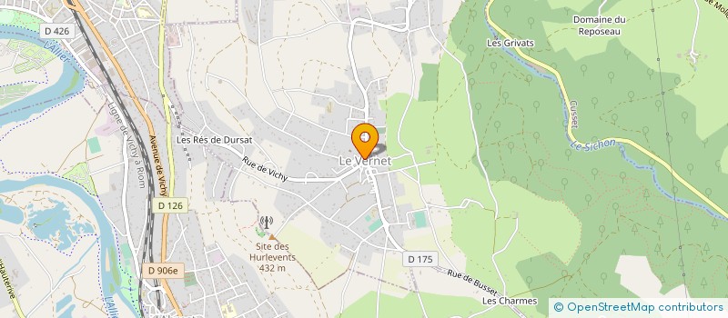 localisation de l'entreprise PRIEUR AVENIR à LE VERNET