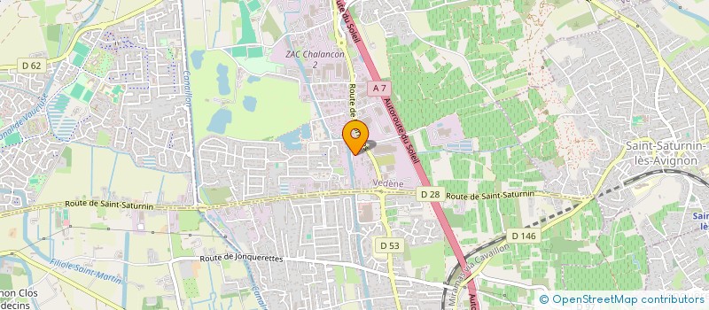 localisation de l'entreprise PRIEUR MACONNERIE à VEDENE