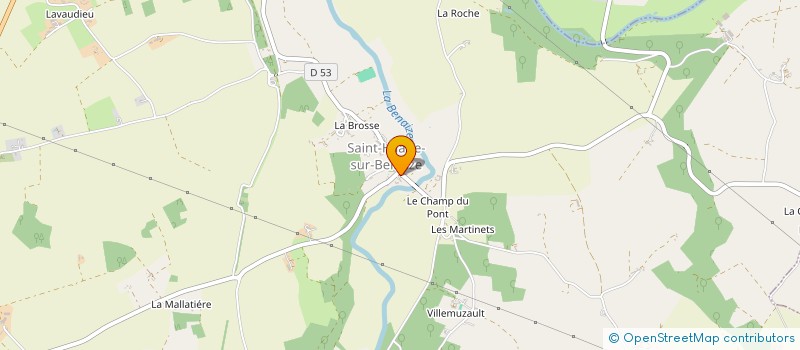 localisation de l'entreprise PRIEURE DE SAINT HILAIRE à SAINT-HILAIRE-SUR-BENAIZE