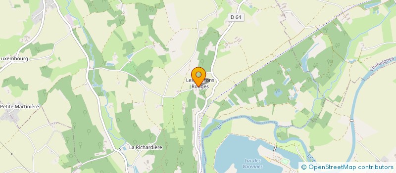 localisation de l'entreprise PRIEURE DES BENEDICTINES  FLEE