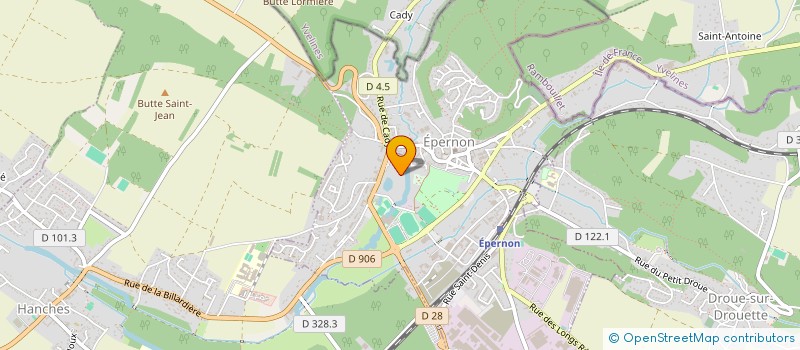 localisation de l'entreprise PRIEURE SAINT THOMAS à EPERNON