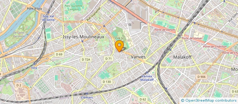 localisation de l'entreprise PRIEURE STE BATHILDE MONASTEA6 à VANVES