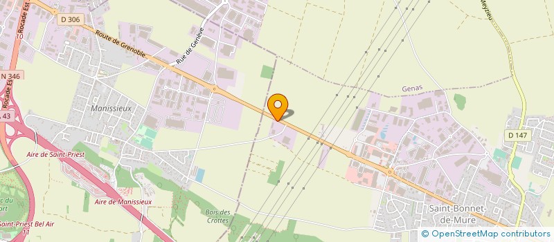 localisation de l'entreprise PRIEUX RECYCLAGE  SAINT-BONNET-DE-MURE