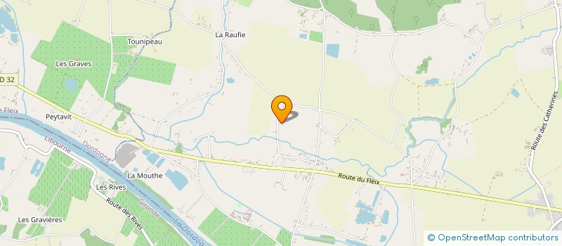 localisation de l'entreprise PRIGONTINE EUGENE LEROY  SAINT-PIERRE-D'EYRAUD