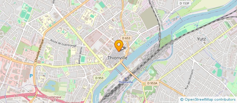 localisation de l'entreprise PRIJEDOR BATIMENT  THIONVILLE