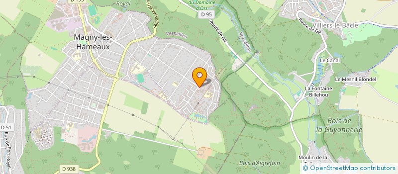 localisation de l'entreprise PRIKER à TOUSSUS-LE-NOBLE