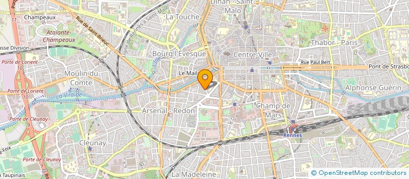 localisation de l'entreprise PRILAR à RENNES