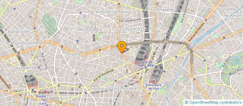 localisation de l'entreprise PRILOM SARL  PARIS