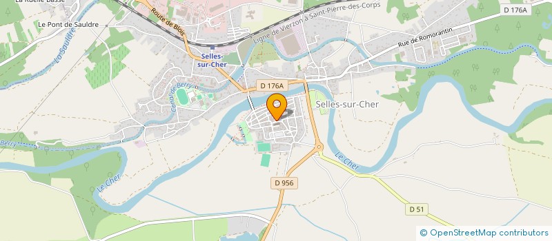 localisation de l'entreprise PRIM 2000 à SELLES-SUR-CHER