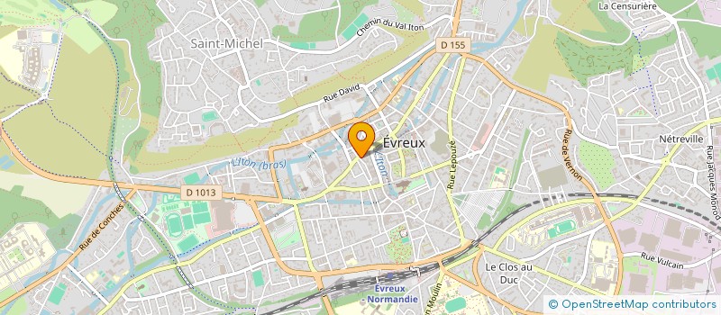 localisation de l'entreprise PRIM 27 à EVREUX