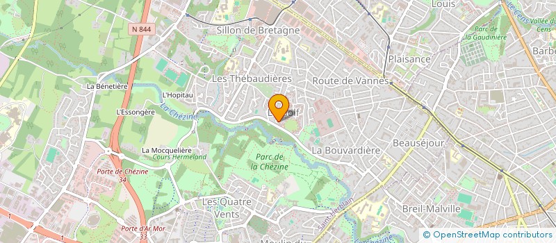 localisation de l'entreprise PRIM  SAINT-HERBLAIN