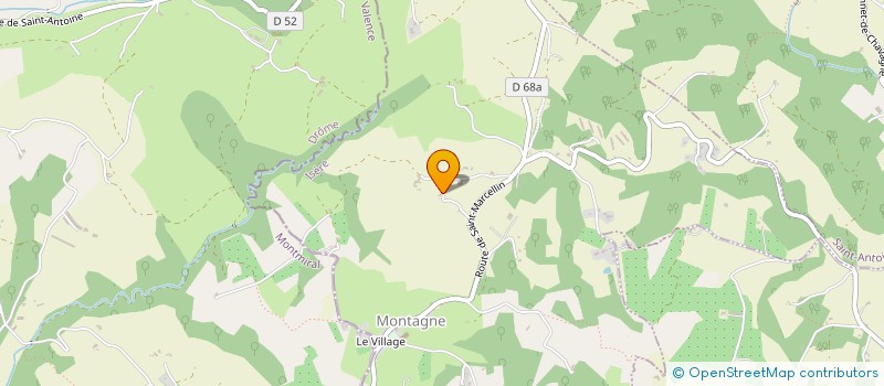 localisation de l'entreprise PRIM  MONTAGNE