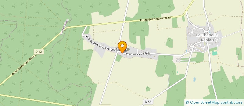 localisation de l'entreprise PRIM ACTIF à LA CHAPELLE-RABLAIS