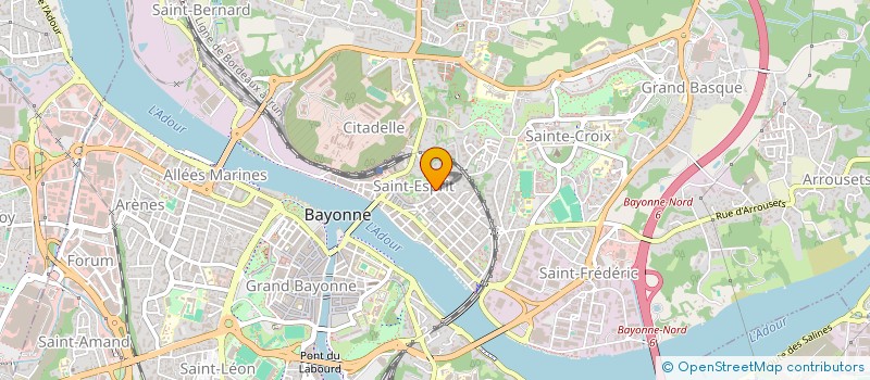 localisation de l'entreprise PRIM ASIA  ANGLET