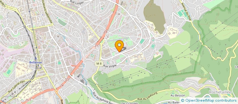 localisation de l'entreprise PRIM'AUTO  SAINT-ETIENNE