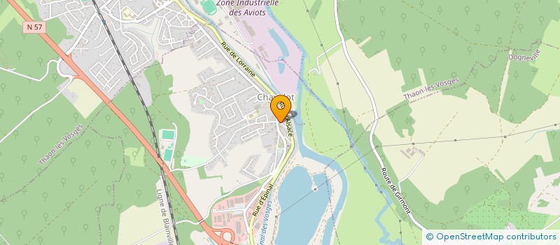 localisation de l'entreprise PRIM'DEZIGN  CHAVELOT