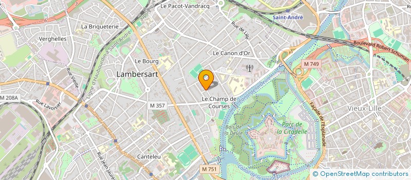 localisation de l'entreprise PRIM'ELAN à LAMBERSART
