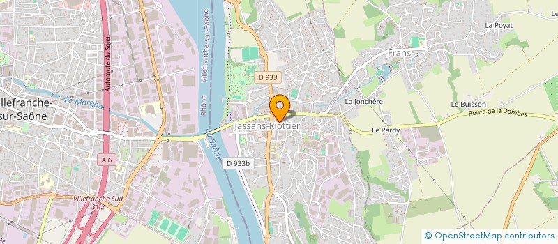 localisation de l'entreprise PRIM'FRUITS à BEAUREGARD