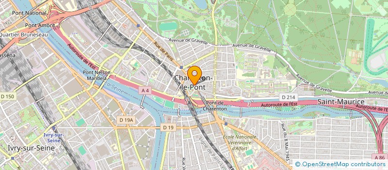 localisation de l'entreprise PRIM LANGUES à CHARENTON-LE-PONT