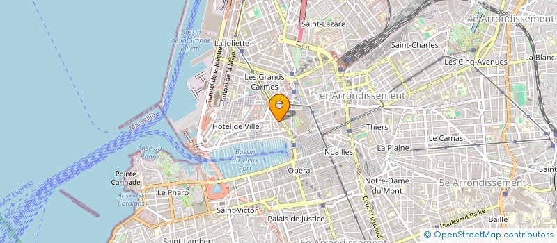 localisation de l'entreprise PRIM'LOGISTIQUE à MARSEILLE