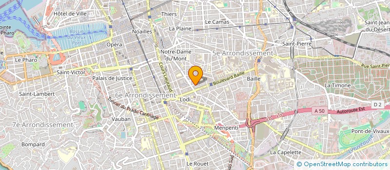 localisation de l'entreprise PRIM'OR à MARSEILLE