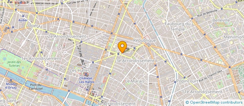 localisation de l'entreprise PRIM OUEST à PARIS