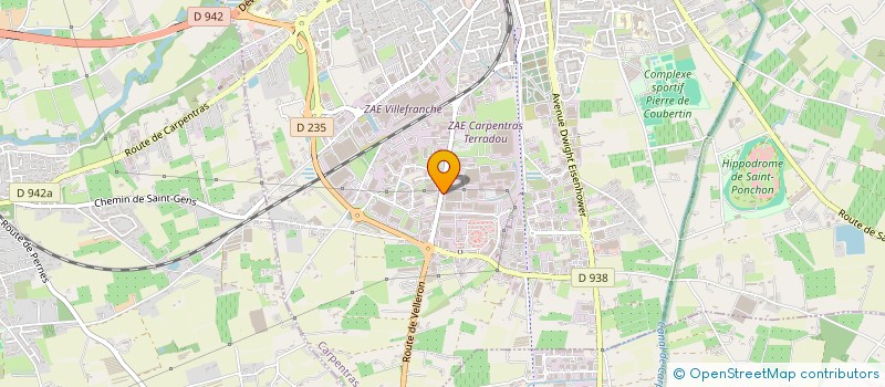 localisation de l'entreprise PRIM'PARTICIPATIONS à CARPENTRAS