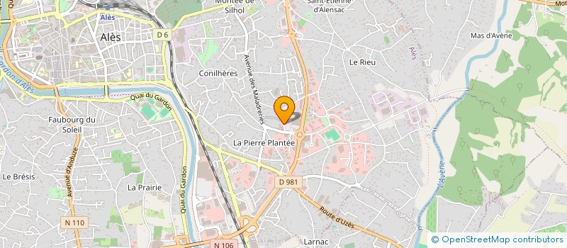 localisation de l'entreprise PRIM'PROVENCE à ALES