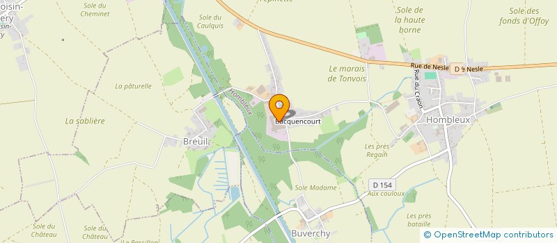 localisation de l'entreprise PRIM SANTERRE à HOMBLEUX
