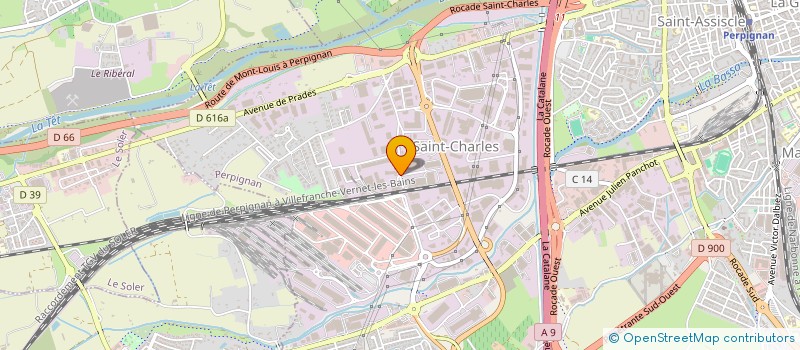 localisation de l'entreprise PRIM'SAVEURS IMPORT EXPORT SARL  PERPIGNAN