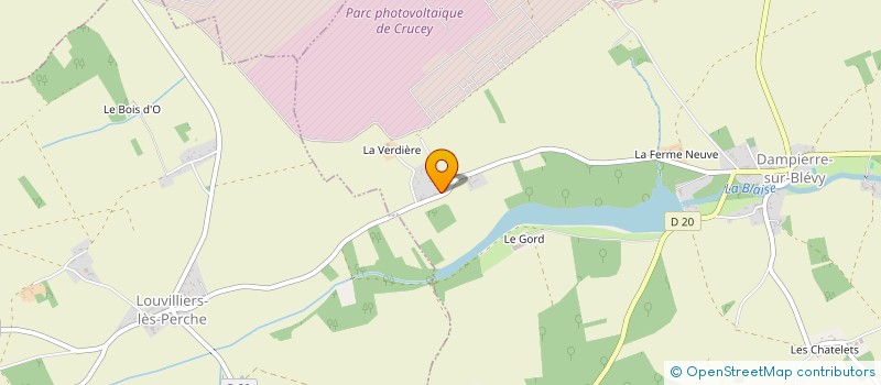 localisation de l'entreprise PRIM'VERD à MAILLEBOIS