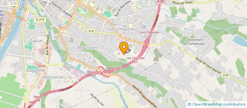 localisation de l'entreprise PRIM3R  MONTAUBAN