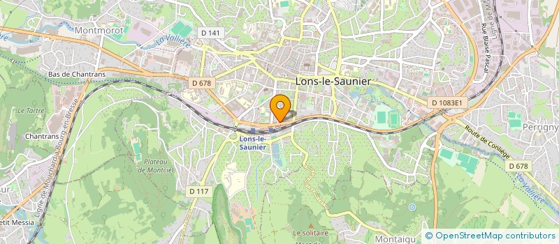 localisation de l'entreprise PRIMA à LONS-LE-SAUNIER