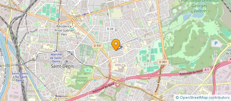 localisation de l'entreprise PRIMA à SAINT-DENIS