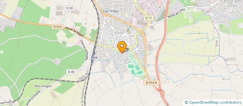 localisation de l'entreprise PRIMA  ELNE