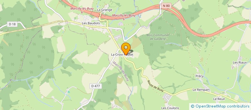 localisation de l'entreprise PRIMA 71  SAINT-DESERT