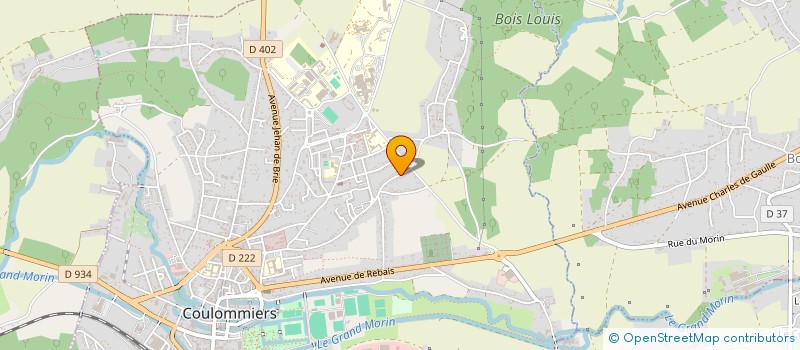 localisation de l'entreprise PRIMA à COULOMMIERS