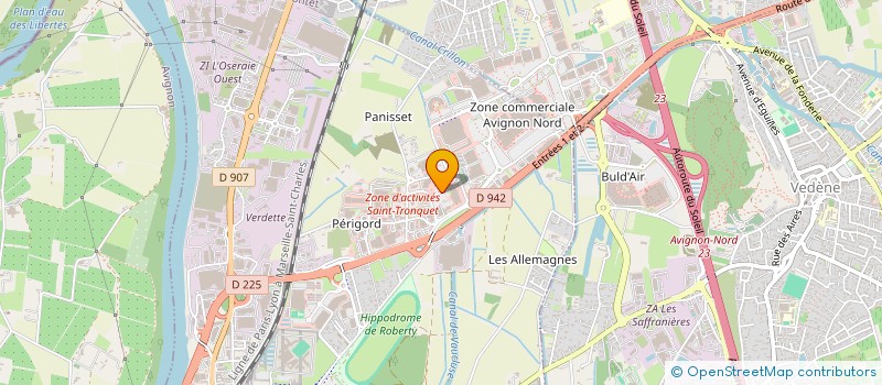 localisation de l'entreprise PRIMA à LE PONTET