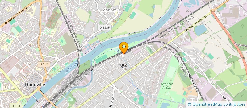 localisation de l'entreprise PRIMA  YUTZ