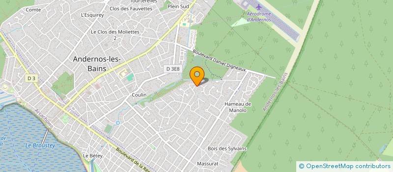 localisation de l'entreprise PRIMA  AVENSAN