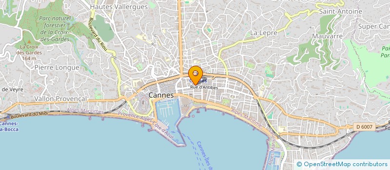 localisation de l'entreprise PRIMA  CANNES