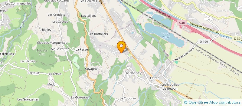 localisation de l'entreprise PRIMA ASSOCIES  DOMANCY