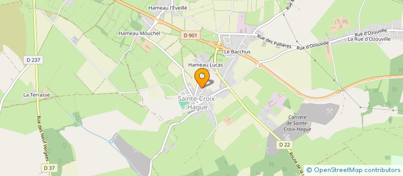 localisation de l'entreprise PRIMA BAIL  LA HAGUE