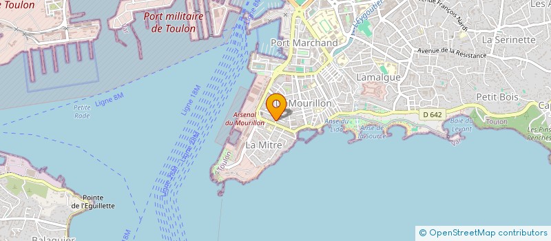 localisation de l'entreprise PRIMA BATIMENTS à TOULON