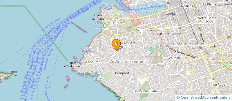 localisation de l'entreprise PRIMA BG à MARSEILLE