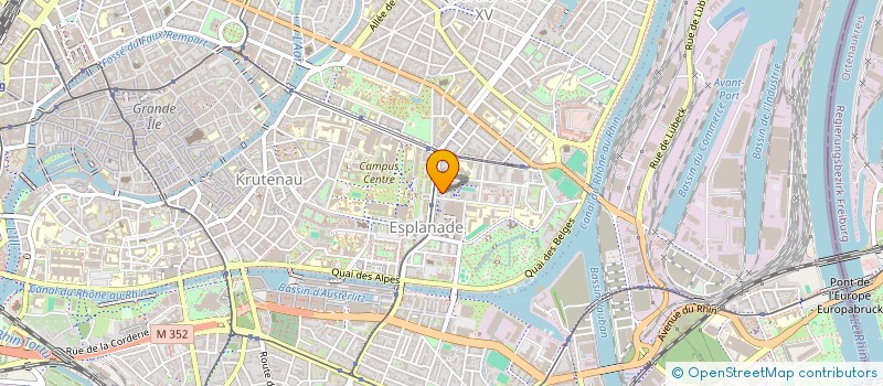 localisation de l'entreprise PRIMA CLASSE VTC à STRASBOURG