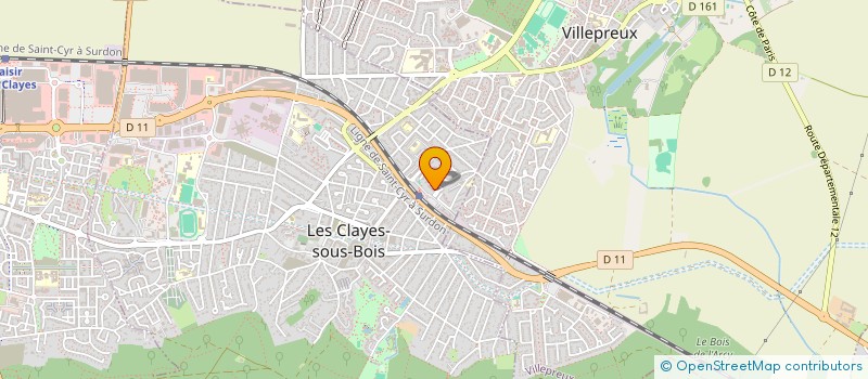 localisation de l'entreprise PRIMA CONNECT  LES CLAYES-SOUS-BOIS